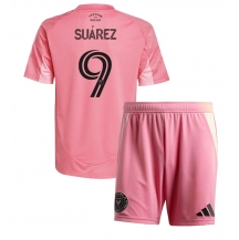 Inter Miami Luis Suarez #9 Thuis tenue Kids 2025-26 Korte Mouwen (+ broek)