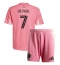 Inter Miami Rodrigo De Paul #7 Thuis tenue Kids 2025-26 Korte Mouwen (+ broek)