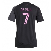 Inter Miami Rodrigo De Paul #7 Uit tenue Dames 2025-26 Korte Mouwen