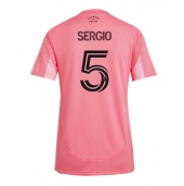 Inter Miami Sergio Busquets #5 Thuis tenue Dames 2025-26 Korte Mouwen