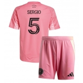 Inter Miami Sergio Busquets #5 Thuis tenue Kids 2025-26 Korte Mouwen (+ broek)
