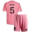 Inter Miami Sergio Busquets #5 Thuis tenue Kids 2025-26 Korte Mouwen (+ broek)
