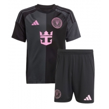Inter Miami Uit tenue Kids 2025-26 Korte Mouwen (+ broek)