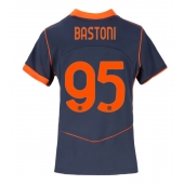 Inter Milan Alessandro Bastoni #95 Derde tenue Dames 2025-26 Korte Mouwen