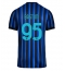 Inter Milan Alessandro Bastoni #95 Thuis tenue 2025-26 Korte Mouwen