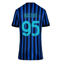 Inter Milan Alessandro Bastoni #95 Thuis tenue Dames 2025-26 Korte Mouwen