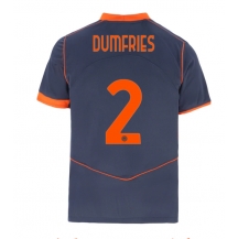 Inter Milan Denzel Dumfries #2 Derde tenue 2025-26 Korte Mouwen