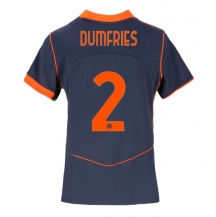 Inter Milan Denzel Dumfries #2 Derde tenue Dames 2025-26 Korte Mouwen