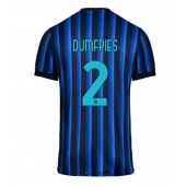 Inter Milan Denzel Dumfries #2 Thuis tenue 2025-26 Korte Mouwen
