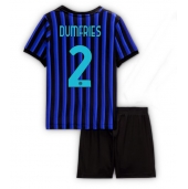 Inter Milan Denzel Dumfries #2 Thuis tenue Kids 2025-26 Korte Mouwen (+ broek)