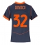Inter Milan Federico Dimarco #32 Derde tenue Dames 2025-26 Korte Mouwen