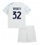 Inter Milan Federico Dimarco #32 Uit tenue Kids 2025-26 Korte Mouwen (+ broek)
