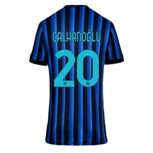 Inter Milan Hakan Calhanoglu #20 Thuis tenue Dames 2025-26 Korte Mouwen