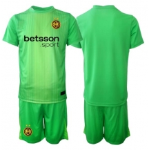 Inter Milan Keeper Derde tenue Kids 2025-26 Korte Mouwen (+ broek)