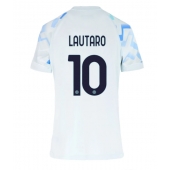 Inter Milan Lautaro Martinez #10 Uit tenue Dames 2025-26 Korte Mouwen