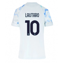 Inter Milan Lautaro Martinez #10 Uit tenue Dames 2025-26 Korte Mouwen