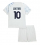 Inter Milan Lautaro Martinez #10 Uit tenue Kids 2025-26 Korte Mouwen (+ broek)