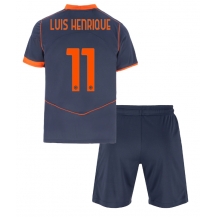 Inter Milan Luis Henrique #11 Derde tenue Kids 2025-26 Korte Mouwen (+ broek)