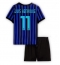 Inter Milan Luis Henrique #11 Thuis tenue Kids 2025-26 Korte Mouwen (+ broek)