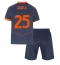 Inter Milan Manuel Akanji #25 Derde tenue Kids 2025-26 Korte Mouwen (+ broek)