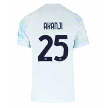 Inter Milan Manuel Akanji #25 Uit tenue 2025-26 Korte Mouwen