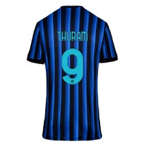 Inter Milan Marcus Thuram #9 Thuis tenue Dames 2025-26 Korte Mouwen