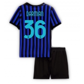 Inter Milan Matteo Darmian #36 Thuis tenue Kids 2025-26 Korte Mouwen (+ broek)