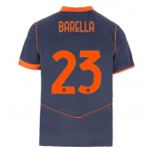 Inter Milan Nicolo Barella #23 Derde tenue 2025-26 Korte Mouwen