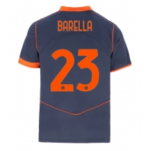 Inter Milan Nicolo Barella #23 Derde tenue 2025-26 Korte Mouwen