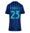 Inter Milan Nicolo Barella #23 Thuis tenue Dames 2025-26 Korte Mouwen