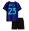 Inter Milan Nicolo Barella #23 Thuis tenue Kids 2025-26 Korte Mouwen (+ broek)