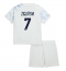 Inter Milan Piotr Zielinski #7 Uit tenue Kids 2025-26 Korte Mouwen (+ broek)