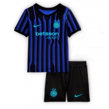 Inter Milan Thuis tenue Kids 2025-26 Korte Mouwen (+ broek)