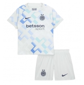 Inter Milan Uit tenue Kids 2025-26 Korte Mouwen (+ broek)