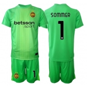 Inter Milan Yann Sommer #1 Keeper Derde tenue Kids 2025-26 Korte Mouwen (+ broek)
