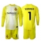 Inter Milan Yann Sommer #1 Keeper Uit tenue Kids 2025-26 Lange Mouwen (+ broek)