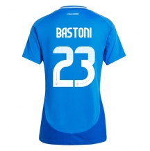 Italië Alessandro Bastoni #23 Thuis tenue Dames EK 2024 Korte Mouwen
