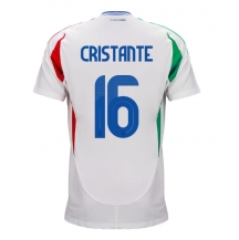 Italië Bryan Cristante #16 Uit tenue EK 2024 Korte Mouwen