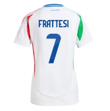 Italië Davide Frattesi #7 Uit tenue Dames EK 2024 Korte Mouwen