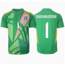 Italië Gianluigi Donnarumma #1 Keeper Uit tenue EK 2024 Korte Mouwen