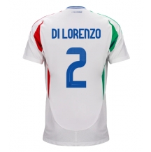 Italië Giovanni Di Lorenzo #2 Uit tenue EK 2024 Korte Mouwen