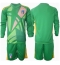 Italië Keeper Uit tenue Kids EK 2024 Lange Mouwen (+ broek)