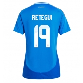 Italië Mateo Retegui #19 Thuis tenue Dames EK 2024 Korte Mouwen