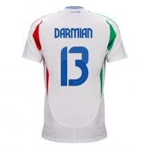 Italië Matteo Darmian #13 Uit tenue EK 2024 Korte Mouwen