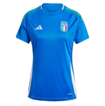 Italië Thuis tenue Dames EK 2024 Korte Mouwen