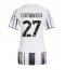 Juventus Andrea Cambiaso #27 Thuis tenue Dames 2025-26 Korte Mouwen