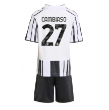 Juventus Andrea Cambiaso #27 Thuis tenue Kids 2025-26 Korte Mouwen (+ broek)