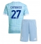 Juventus Andrea Cambiaso #27 Uit tenue Kids 2025-26 Korte Mouwen (+ broek)