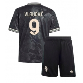 Juventus Dusan Vlahovic #9 Derde tenue Kids 2025-26 Korte Mouwen (+ broek)