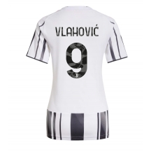 Juventus Dusan Vlahovic #9 Thuis tenue Dames 2025-26 Korte Mouwen